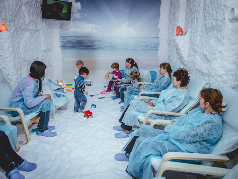 月子中心洞穴盐疗