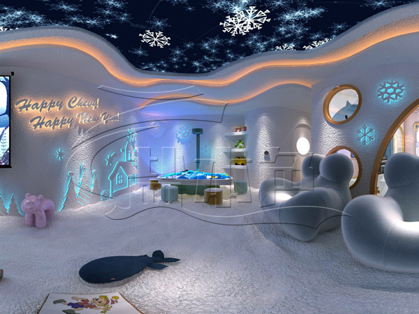 儿童盐疗屋施工 