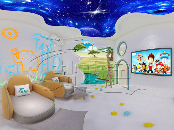 儿童盐疗房施工 